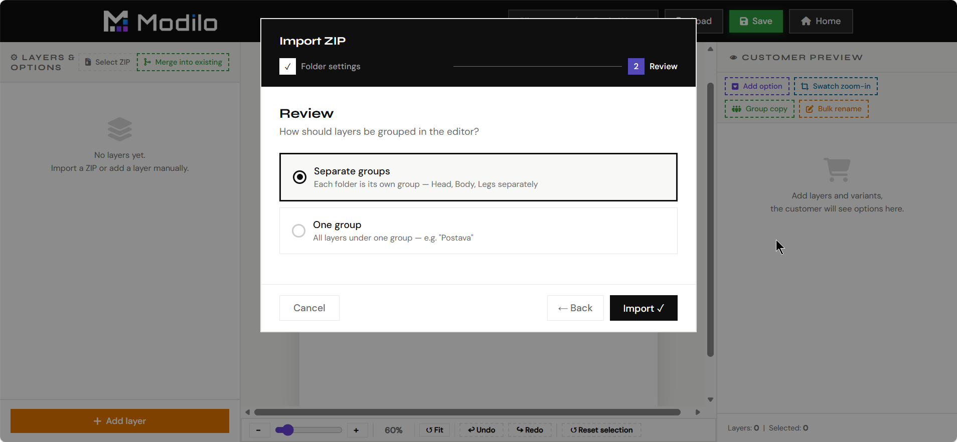 Clipart ZIP review grouping